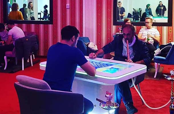 fun4four evo shisha bar photo www.fun4four-gametable.com PARS ECOTECH SL 